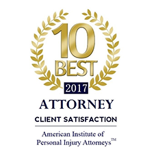 10 Best Attorney 2017 | Client Satisfaction | American Institute of Personal Injury Attorneys