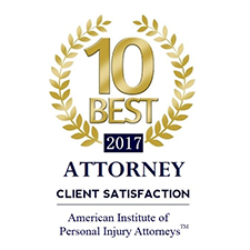 10 Best Attorney 2017 | Client Satisfaction | American Institute of Personal Injury Attorneys
